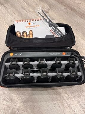 NEW InStyler TopStyler Heated c-shell clips